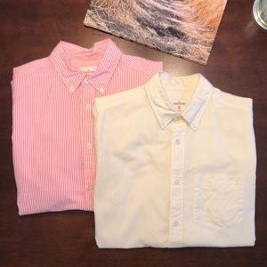 GAP Men’s Lightweight Modern Oxfords x2